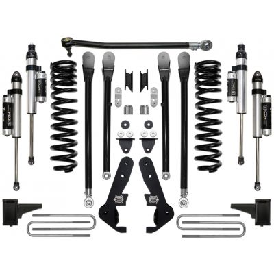 Icon Ford Super Duty 4.5 Inch Suspension System - Stage 4 with 4-Link System - K64514